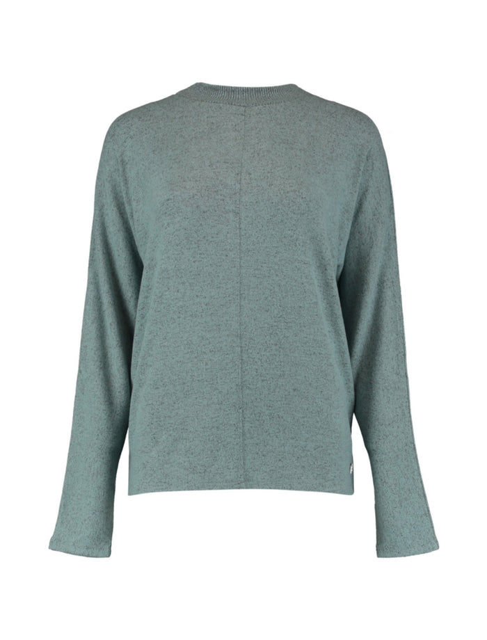ZABAOINE Marl Jumper - Light Teal