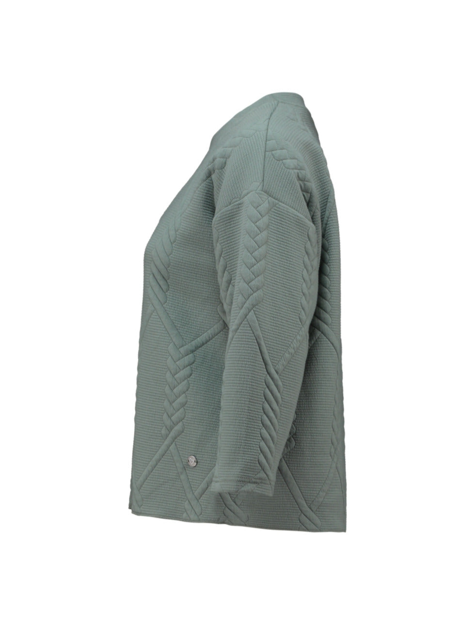 ZABAOINE Andrea Textured Sweatshirt - Sage