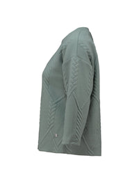 ZABAOINE Andrea Textured Sweatshirt - Sage