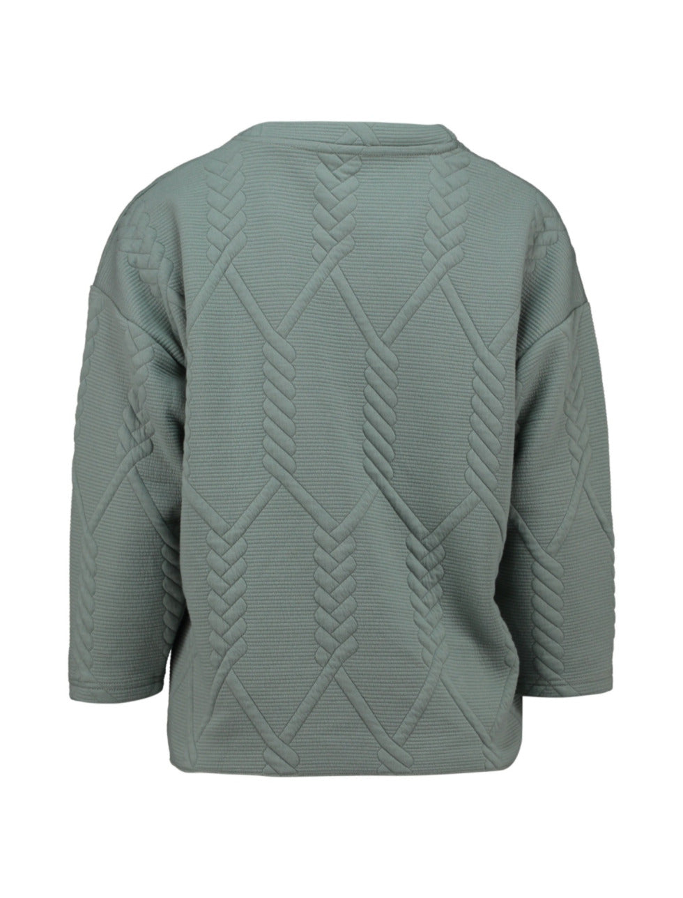 ZABAOINE Andrea Textured Sweatshirt - Sage