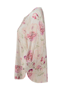 ZABAOINE Lenja Floral Shirt - Pink