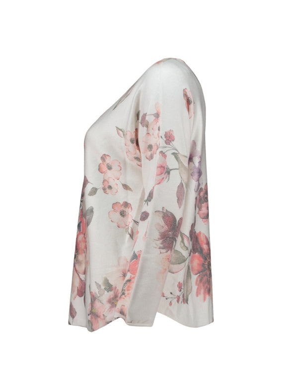 ZABAOINE Piviil Floral Jumper - Melon