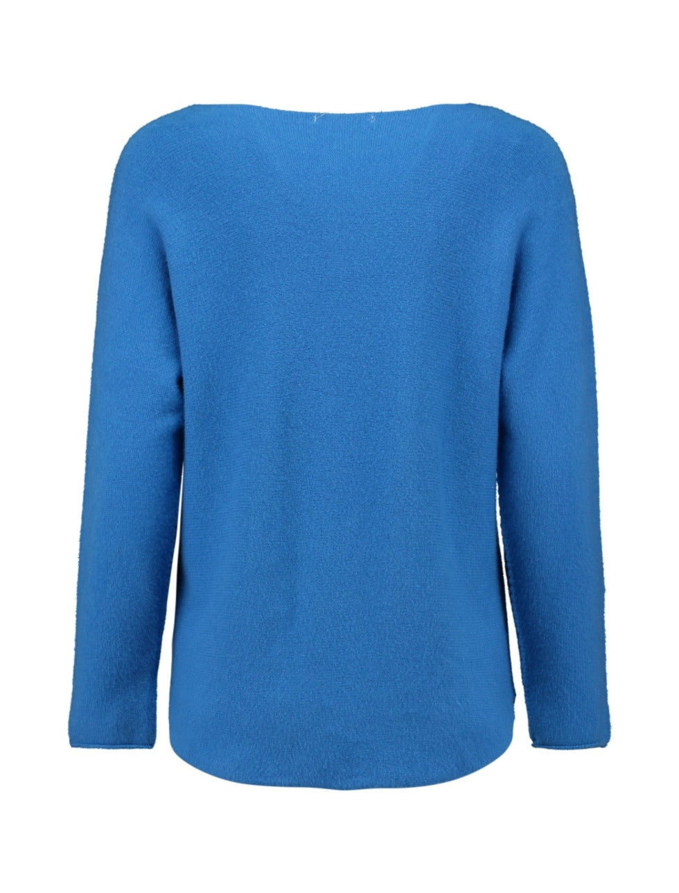 ZABAOINE Ina Boat Neck Jumper - Blue