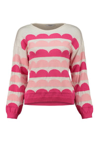 ZABAOINE Gira Long Sleeve Jumper - Pink