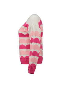 ZABAOINE Gira Long Sleeve Jumper - Pink