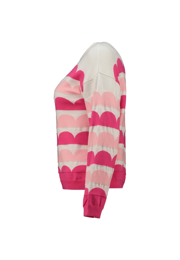 ZABAOINE Gira Long Sleeve Jumper - Pink