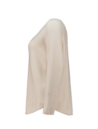 ZABAOINE Ina Boat Neck Jumper - Beige