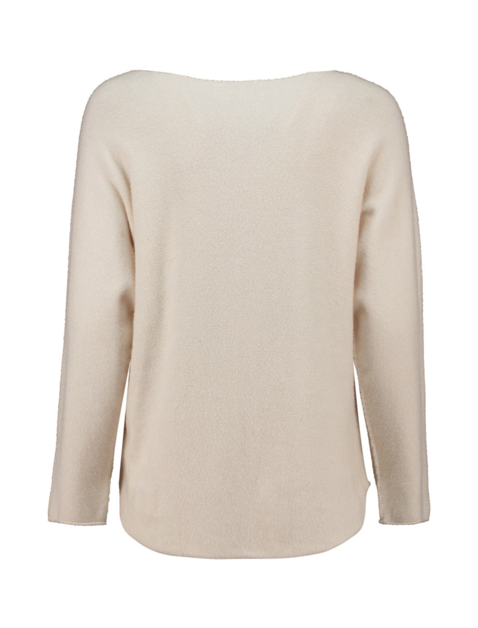 ZABAOINE Ina Boat Neck Jumper - Beige