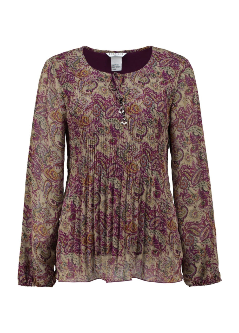 ZABAOINE Print Top - Print