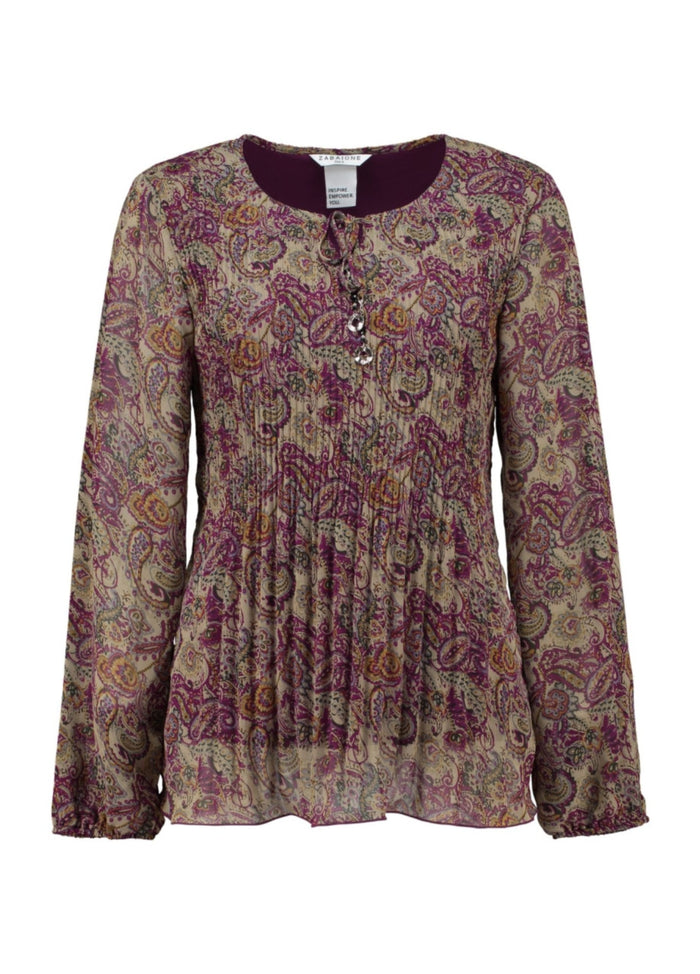 ZABAOINE Print Top - Print