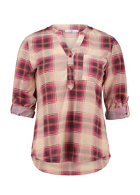 HAILYS Check Shirt - Pink Check