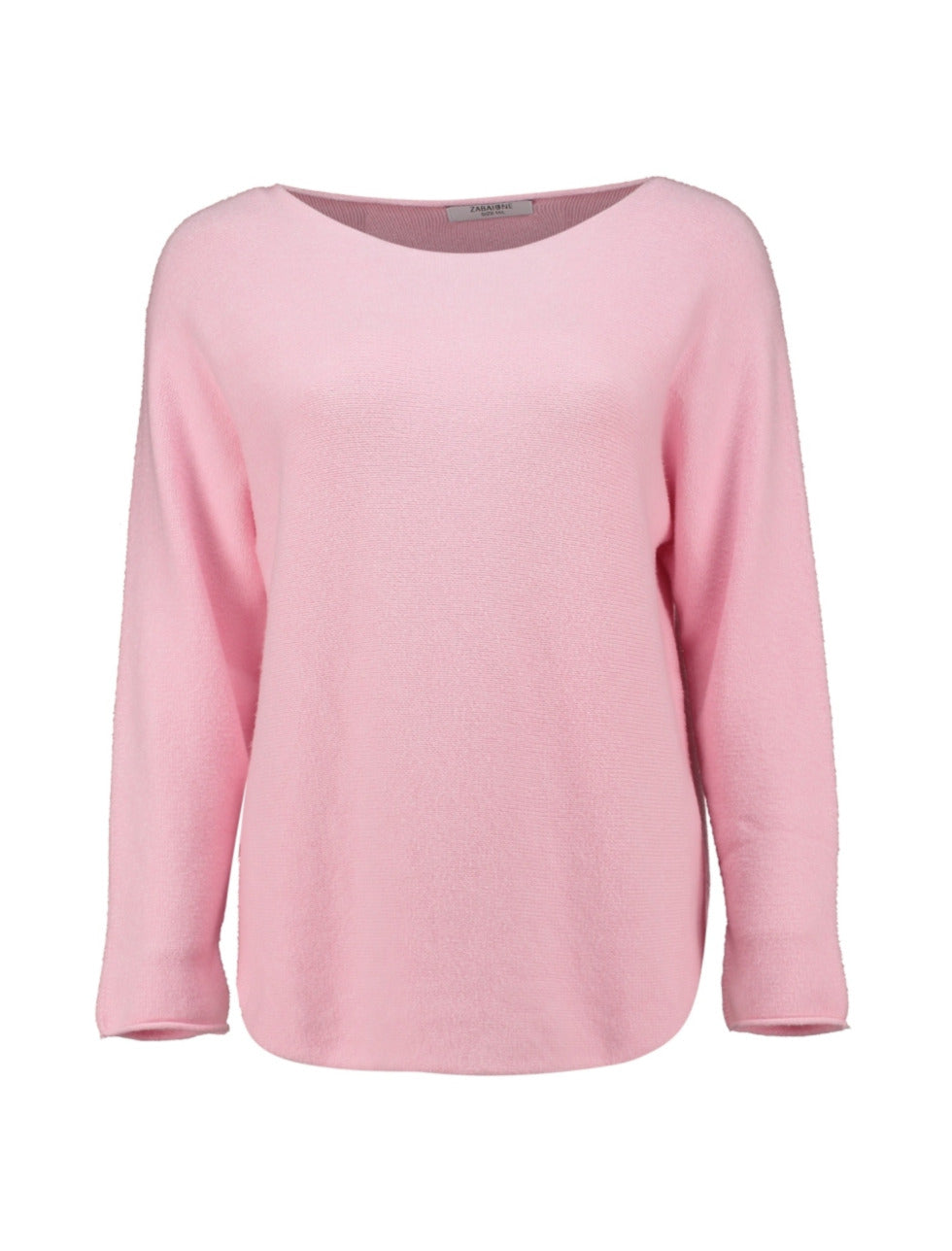 ZABAOINE Ina Boat Neck Jumper - Pink