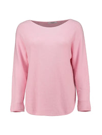 ZABAOINE Ina Boat Neck Jumper - Pink