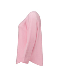 ZABAOINE Ina Boat Neck Jumper - Pink