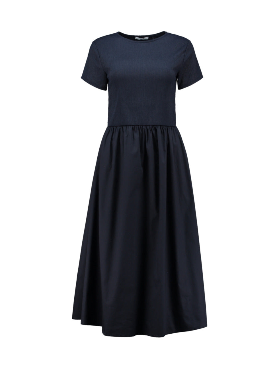 HAILYS Violett Short Sleeve Dress - Navy