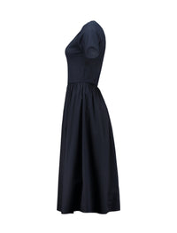 HAILYS Violett Short Sleeve Dress - Navy