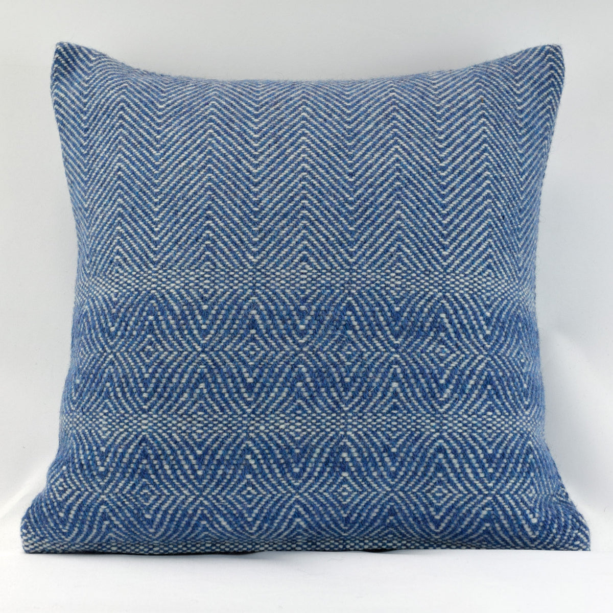 STUDIO DONEGAL Donegal Tweed Cushion Cover 45x45cm - Cornflower