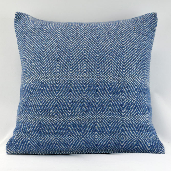 STUDIO DONEGAL Donegal Tweed Cushion Cover 45x45cm - Cornflower
