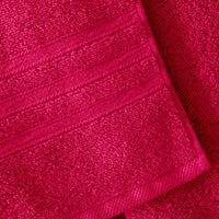 CATHERINE LANSFIELD Zero Twist Cotton Towel - Hot Pink (Available in 3 Sizes)