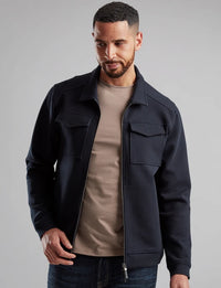 VEDONEIRE Interlock Jacket - Navy