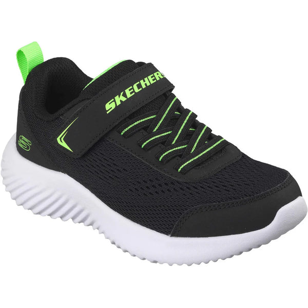 SKECHERS Bounder - Quantarun Boy's Shoes - Black | 403905L