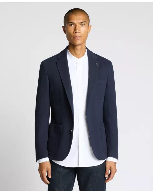 REMUS UOMO Slim Fit Cotton-Blend Antoni Jacket - Navy