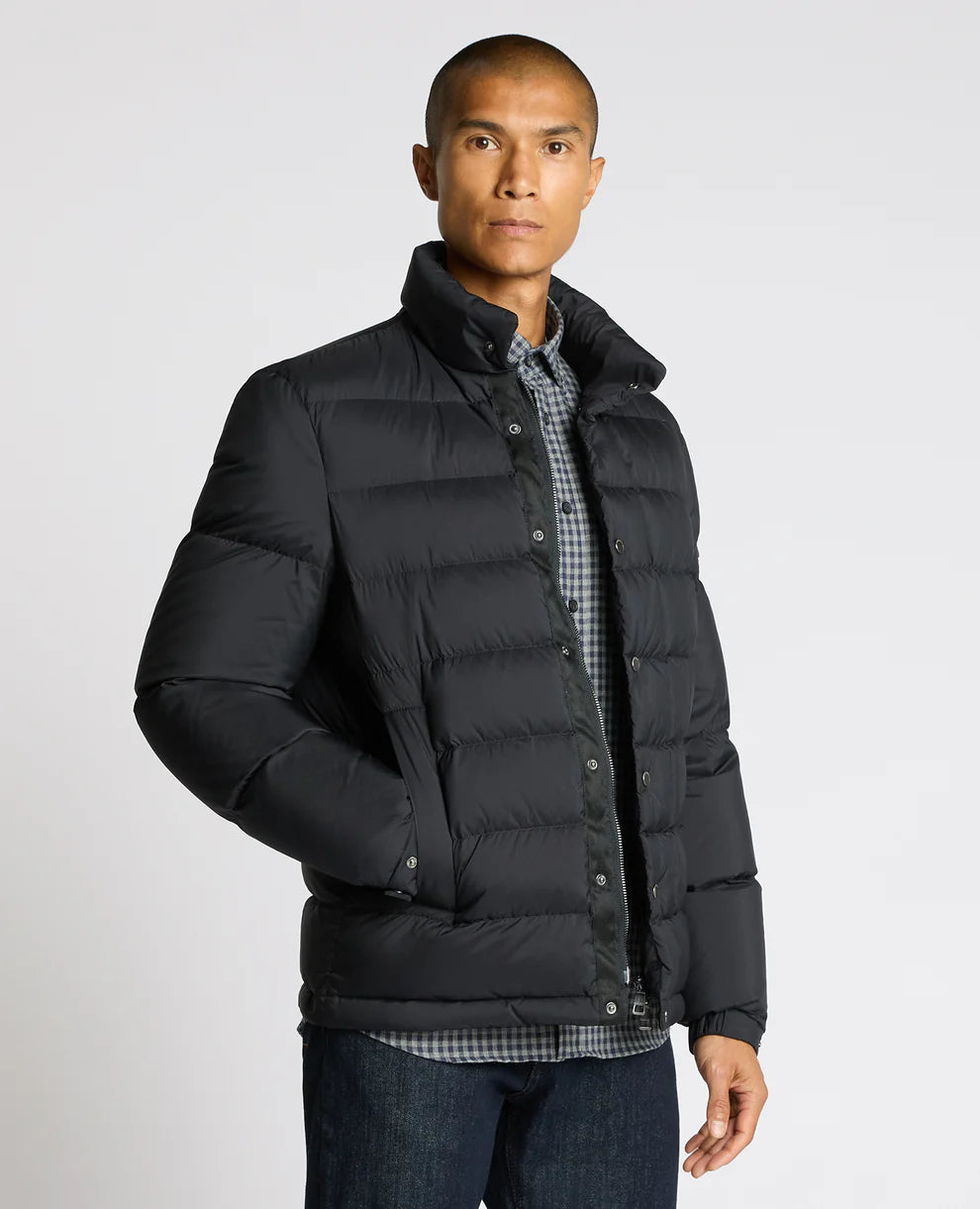 REMUS UOMO Kane Quilted Jacket - Navy