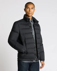 REMUS UOMO Kane Quilted Jacket - Navy