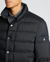 REMUS UOMO Kane Quilted Jacket - Navy