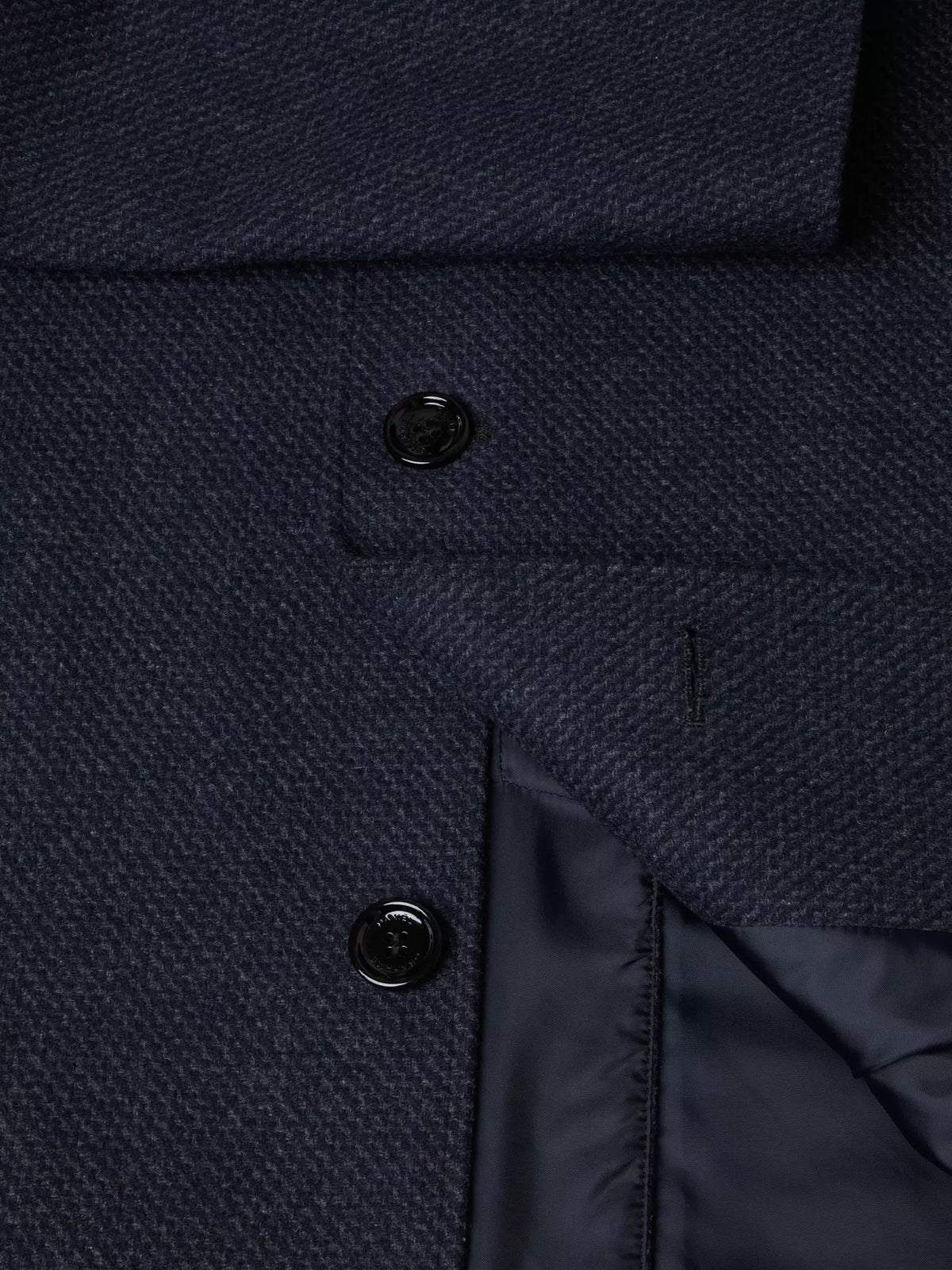 DANIEL GRAHAME Watson Tailored Coat - Dark Blue