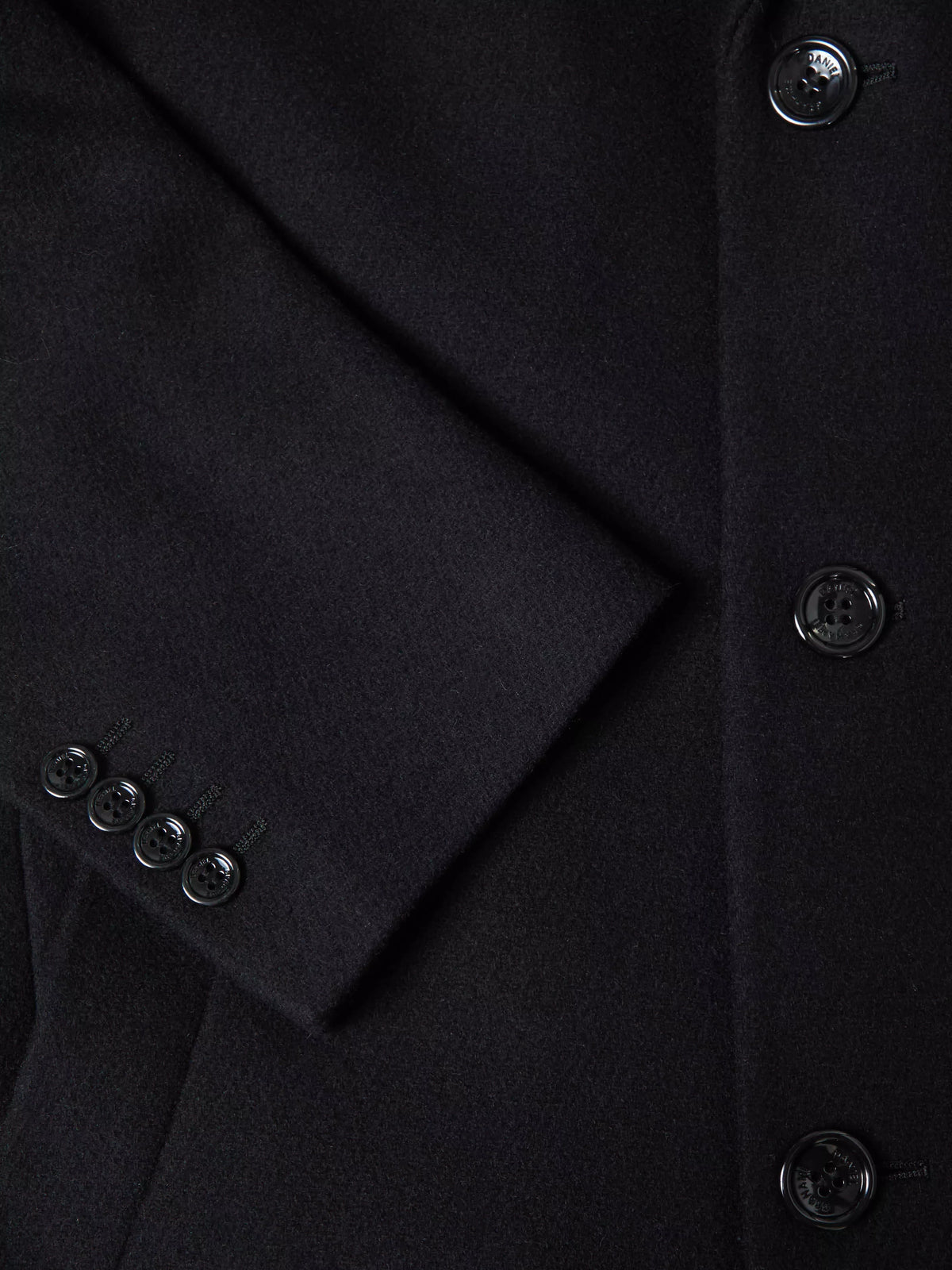DANIEL GRAHAME Osbourne Tailored Coat - Black