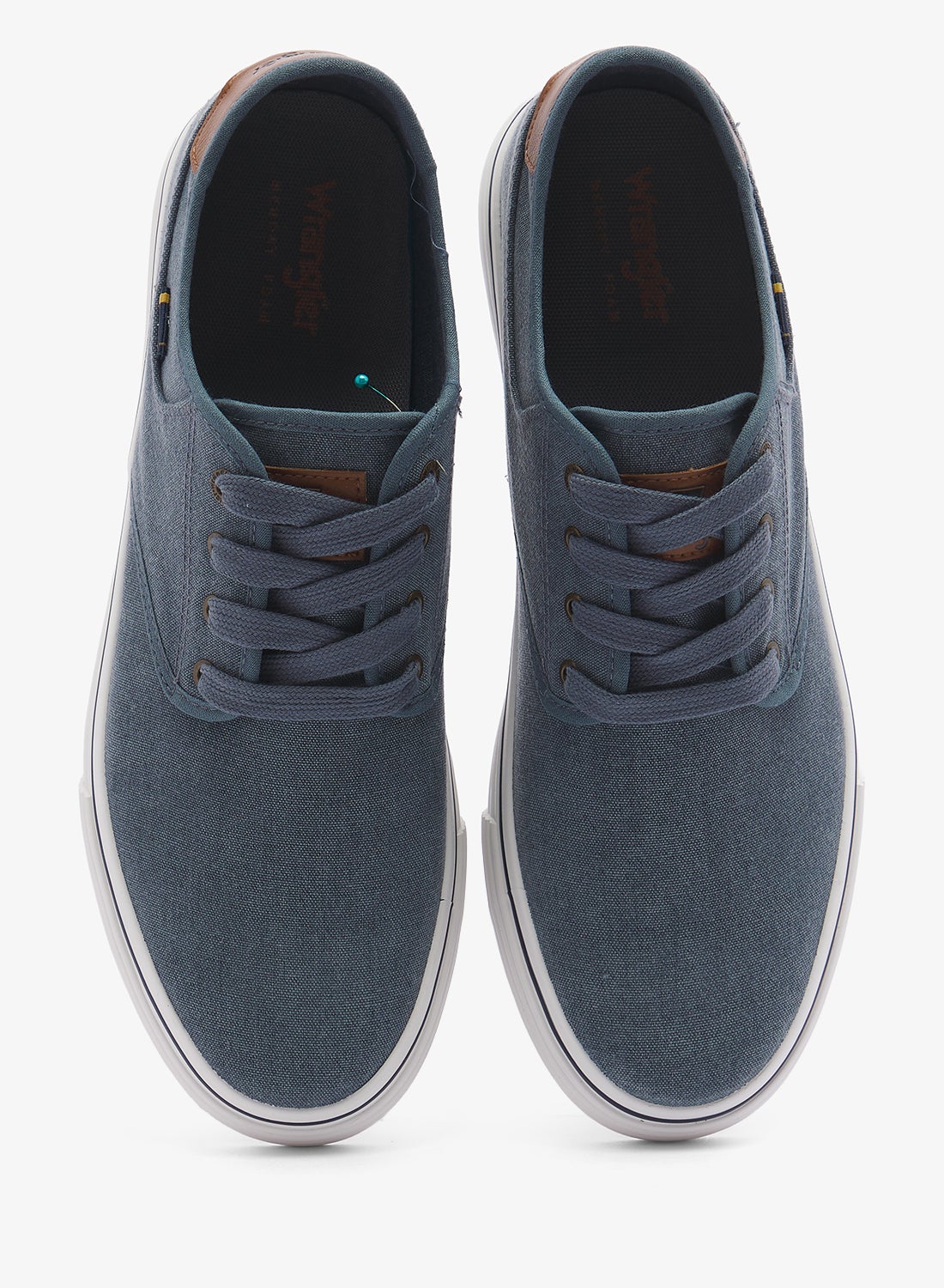 WRANGLER Men's Calypso Derby Low Sneakers - Denim