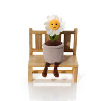 LANGS Daisy or Sunflower Shelf Sitter 21cm - 1Pc