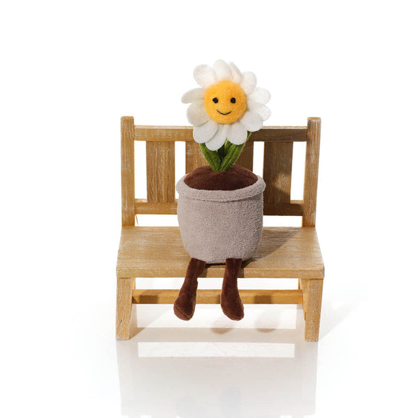 LANGS Daisy or Sunflower Shelf Sitter 21cm - 1Pc