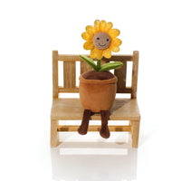 LANGS Daisy or Sunflower Shelf Sitter 21cm - 1Pc