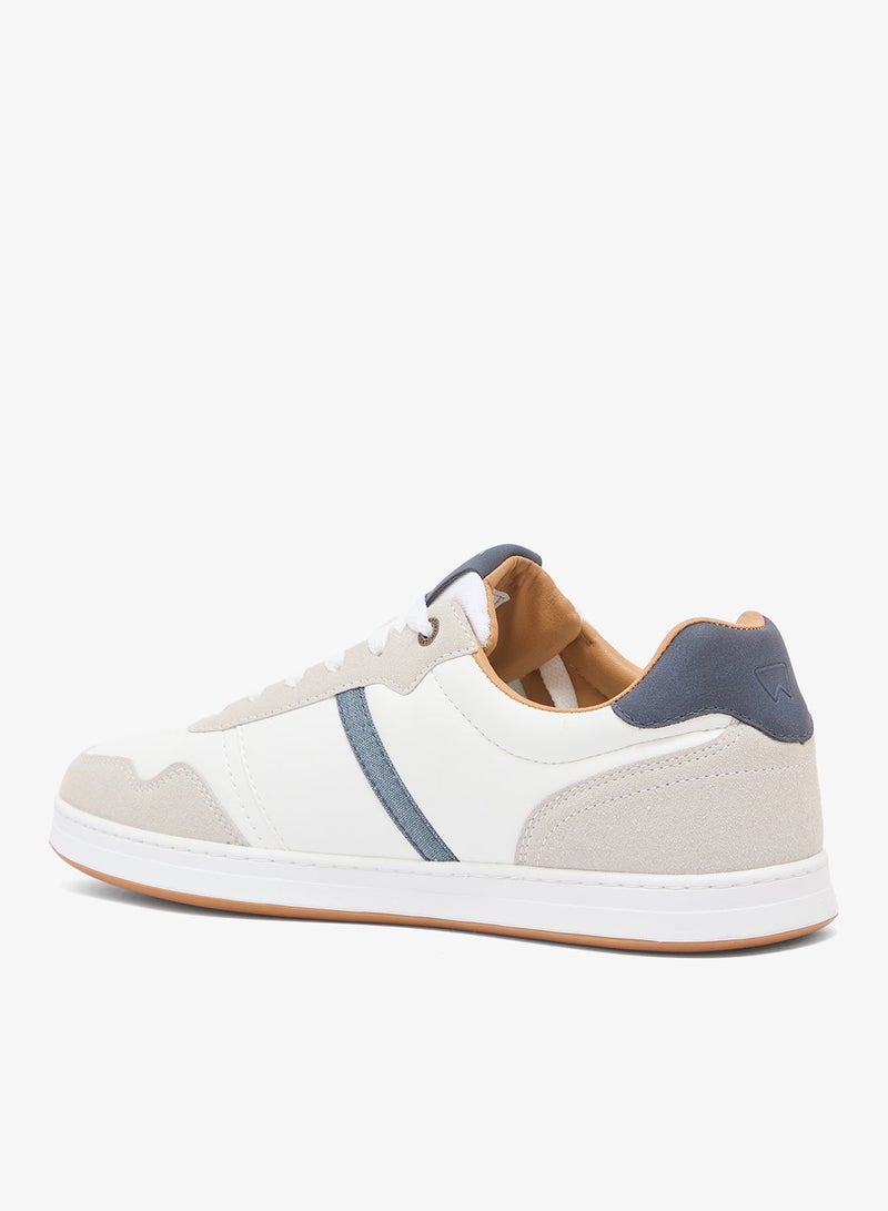 WRANGLER Men's Lowell Low Sneakers - White