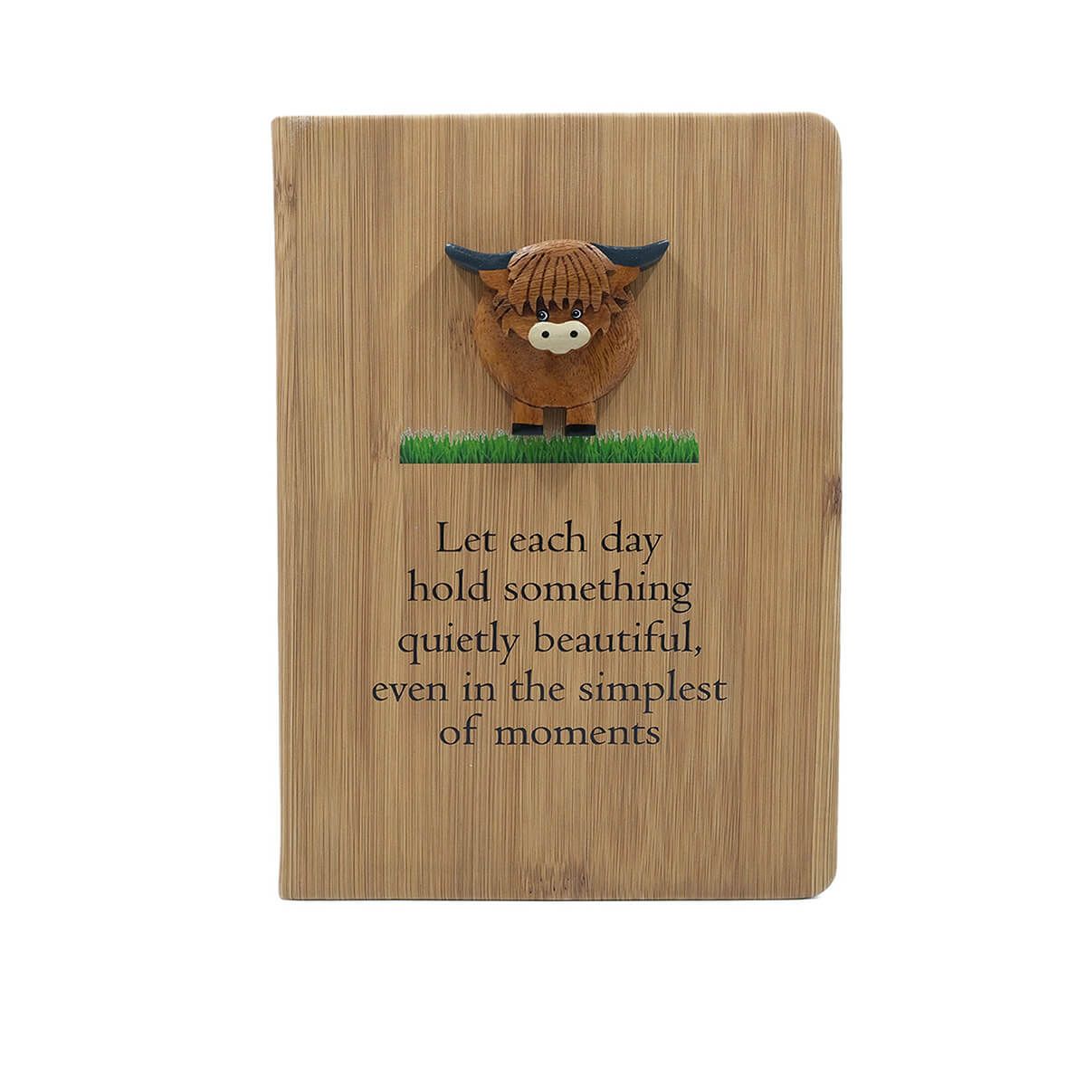 LANGS Highland Cow Notebook