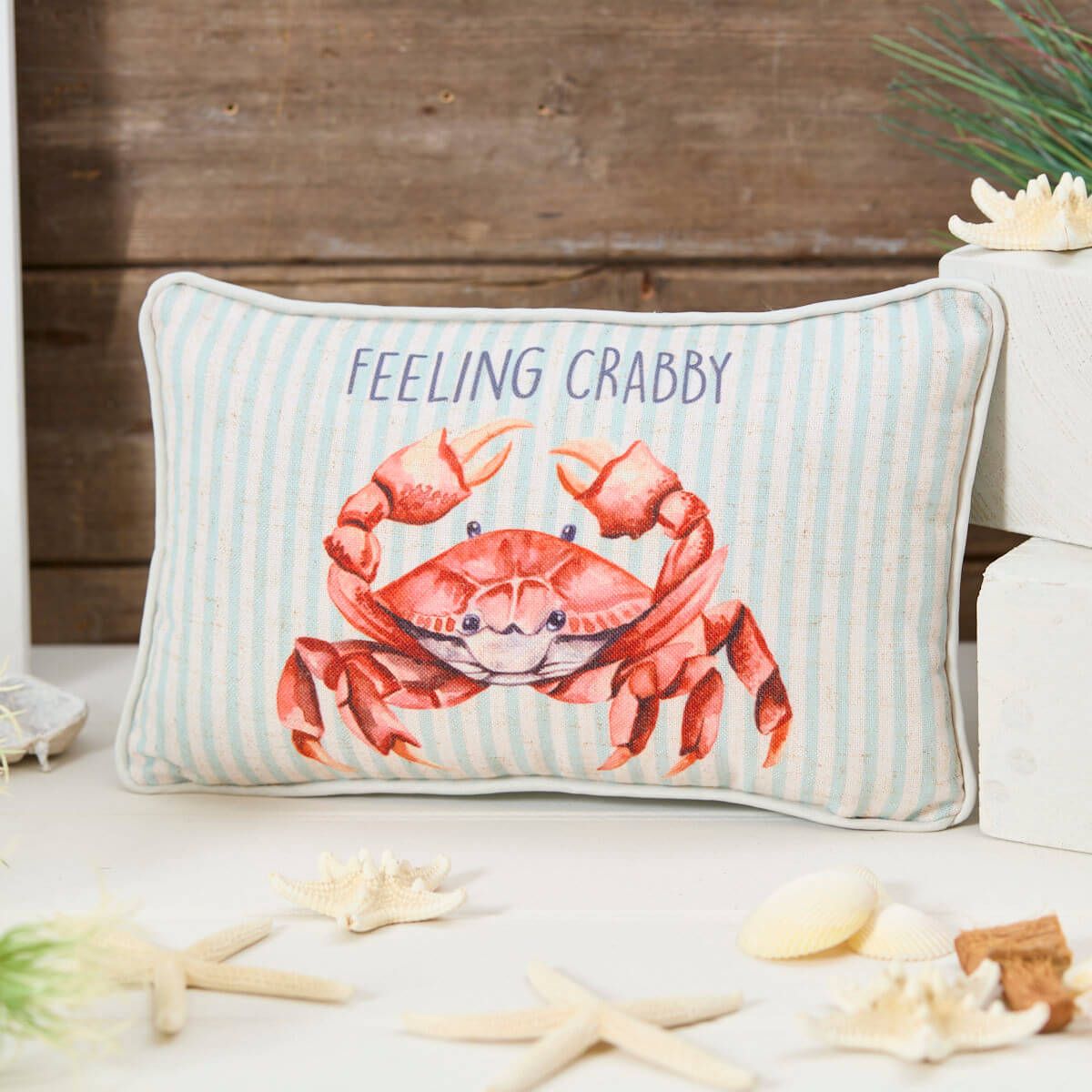 LANGS Feeling Crabby Small Cushion 30x20cm