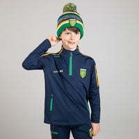 O'NEILLS Donegal GAA Kids' Hydra Fleece Half Zip Top - Navy/Green