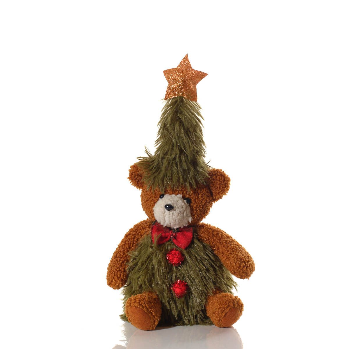 LANGS Christmas Tree Sitting Bear 29cm