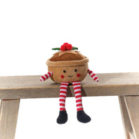 LANGS Jingle and Joy Christmas Mince Pie Shelf Sitter 15cm