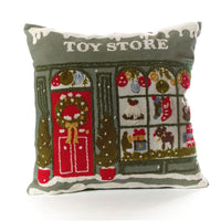 LANGS Toy Store 100% Cotton Embroidered Cushion 45x45cm
