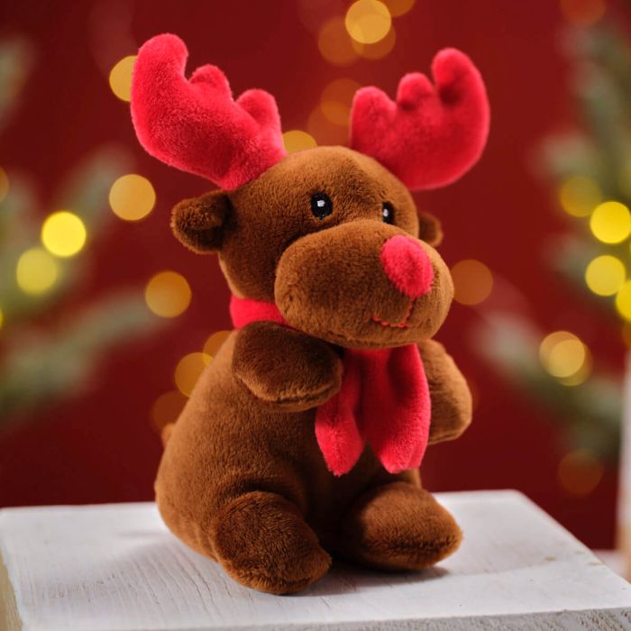 LANGS Beanie Plush Reindeer Plushie