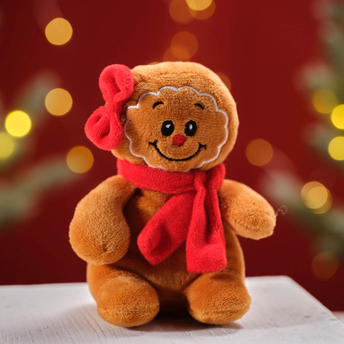 LANGS Christmas Beanie Plush Gingerbread Man 15cm