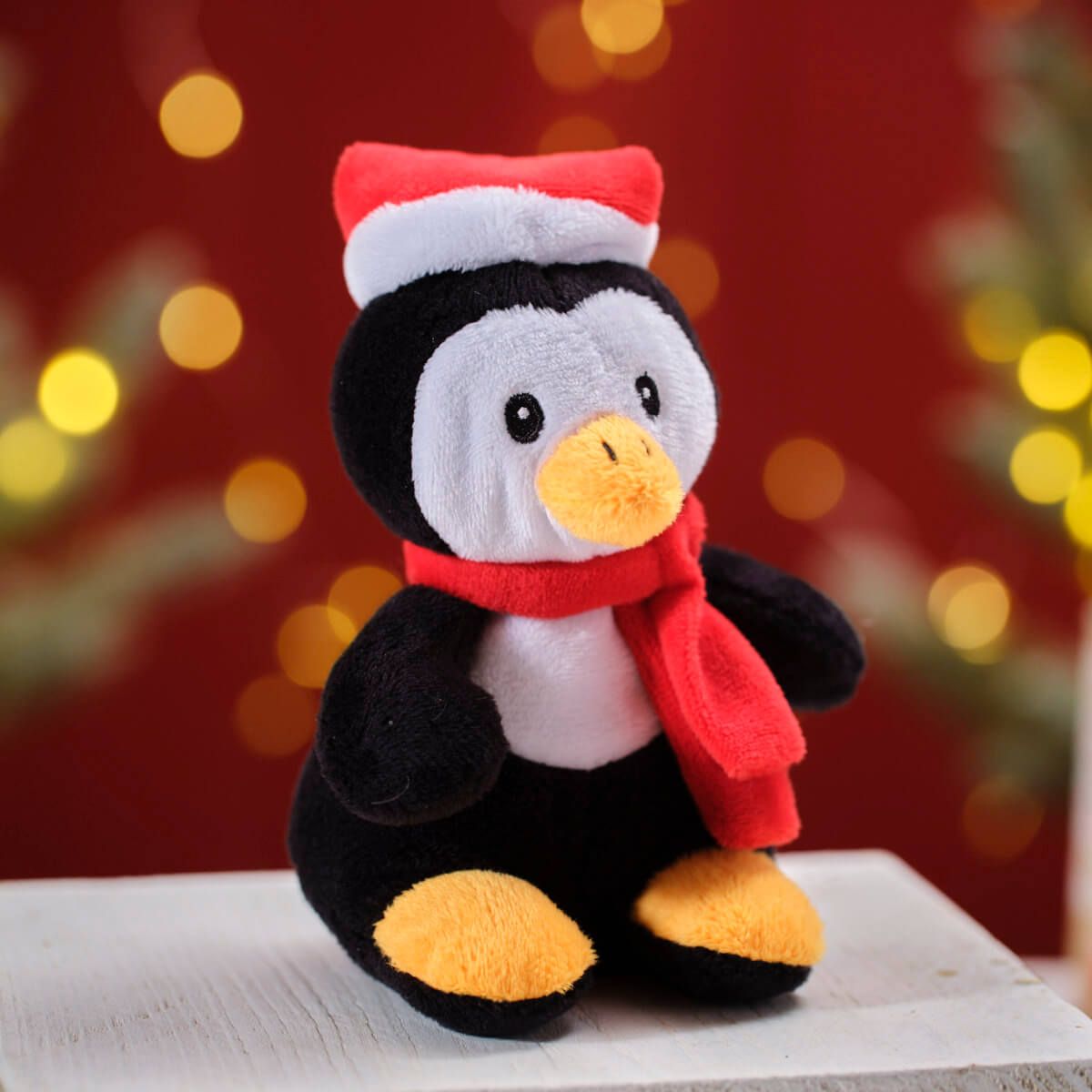 LANGS Christmas Beanie Plush Penguin 15cm