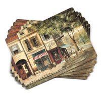 PIMPERNEL Parisian Scene 12Pc Placemat & Coaster Set