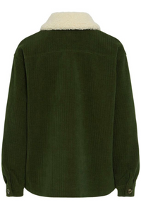 ICHI Kate Corduroy Jacket - Green