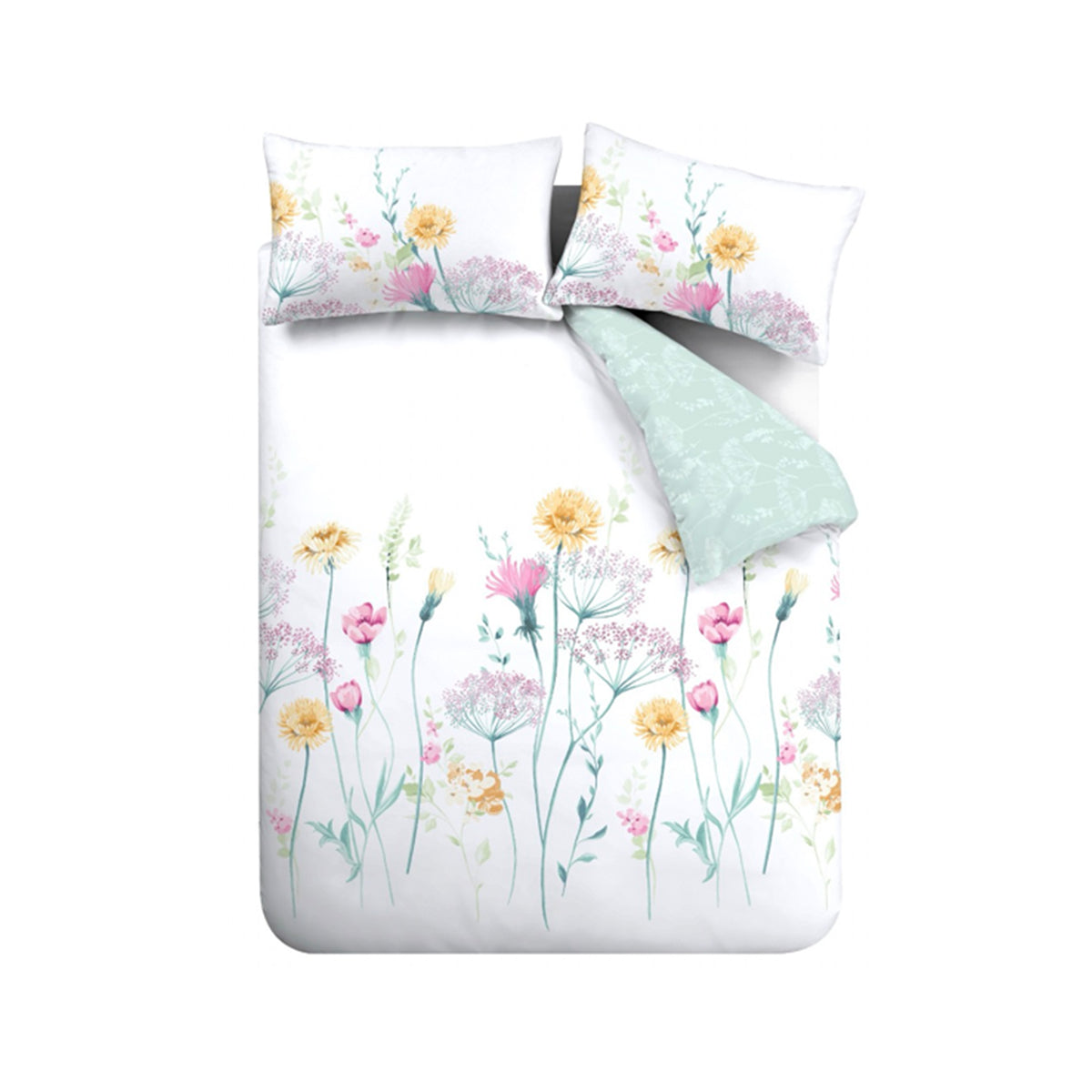 CATHERINE LANSFIELD Meadowsweet Floral Duvet Set - Bright