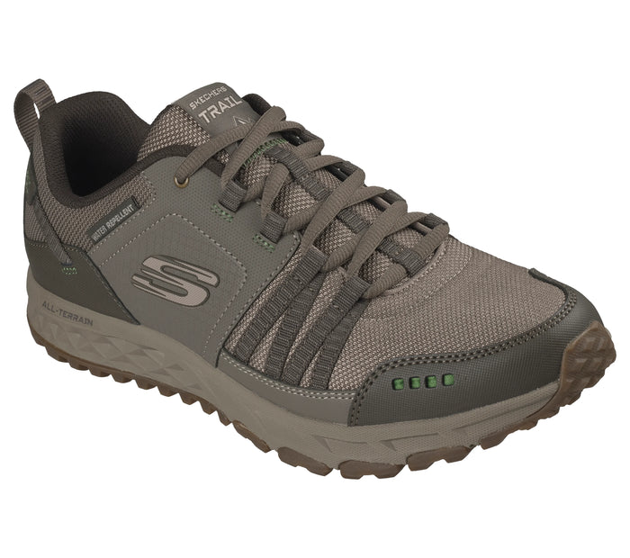 SKECHERS Men's Escape Plan Trail Shoes - Taupe | 51591