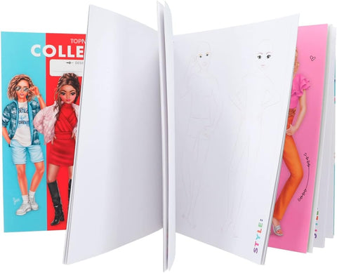 TOP MODEL : Create Your Own Top Model Colouring Book